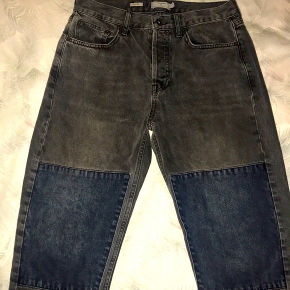 Topman Other - Topman 2-tone denim crop jeans